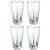 Bartenders Choice Camelot Hi-Ball Set of 4 Glasses