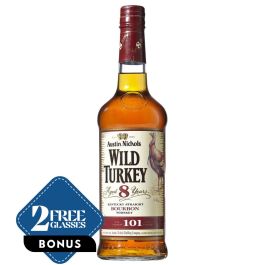 Wild Turkey 8 Years 101 Proof 700ml 箱入1本 Wild Turkey 101 8 Year Japanese Import Edition | The Barrel Tap