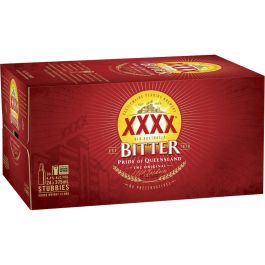 XXXX Bitter Stubbie 375mL (Case of 24 