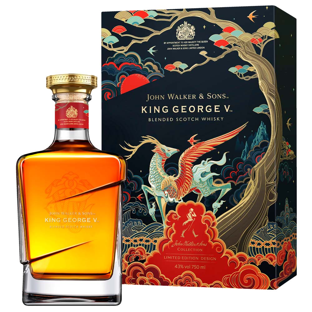 Jonnie Walker King George V Year of the Tiger Limited Edition ...